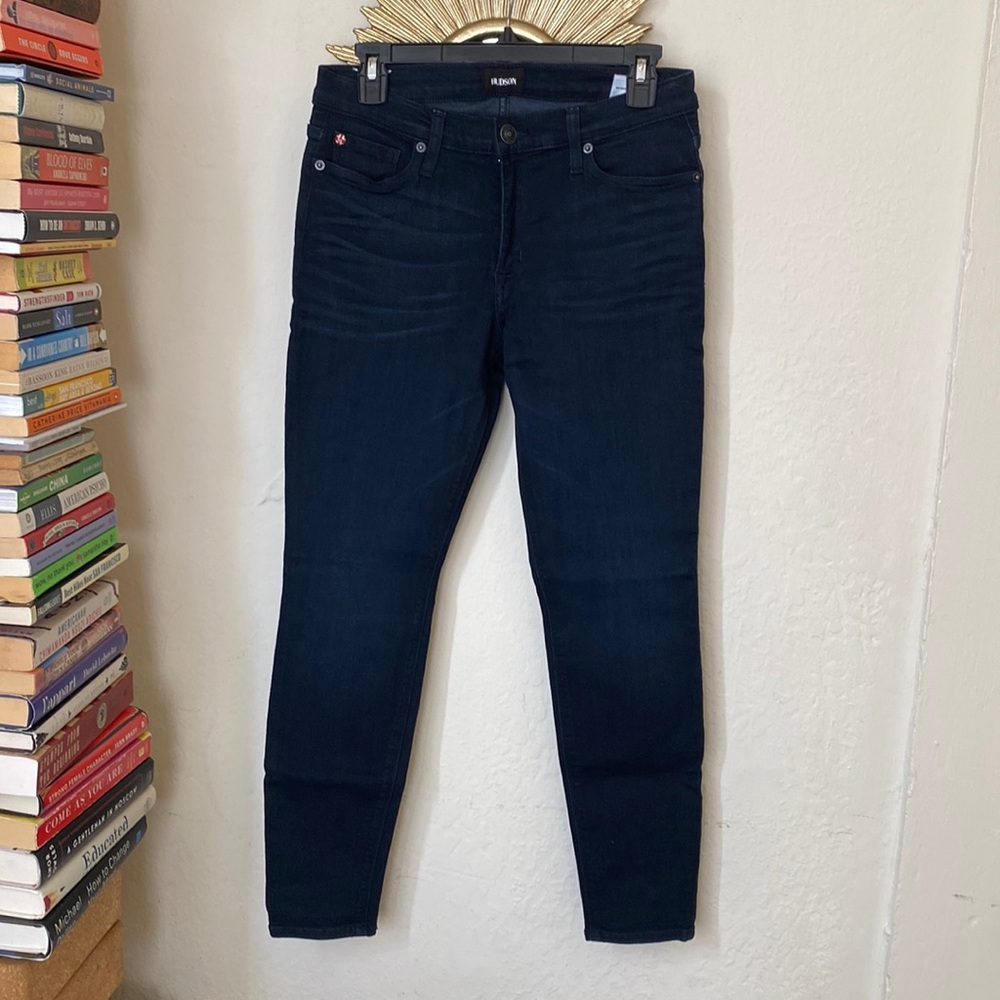Hudson Natalie Size 28 Midrise Ankle Skinny Jeans NWMA409ZB1 CHLS $195 NWT